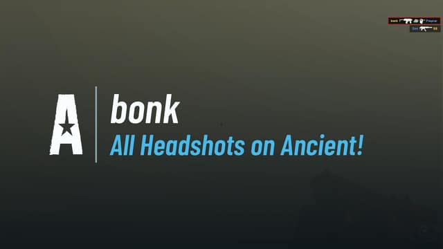 All Headshots on Ancient!