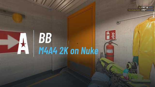 M4A4 2K on Nuke